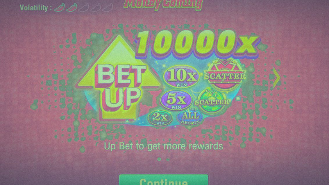 Money Coming · Tampilan Antarmuka Aplikasi 116X